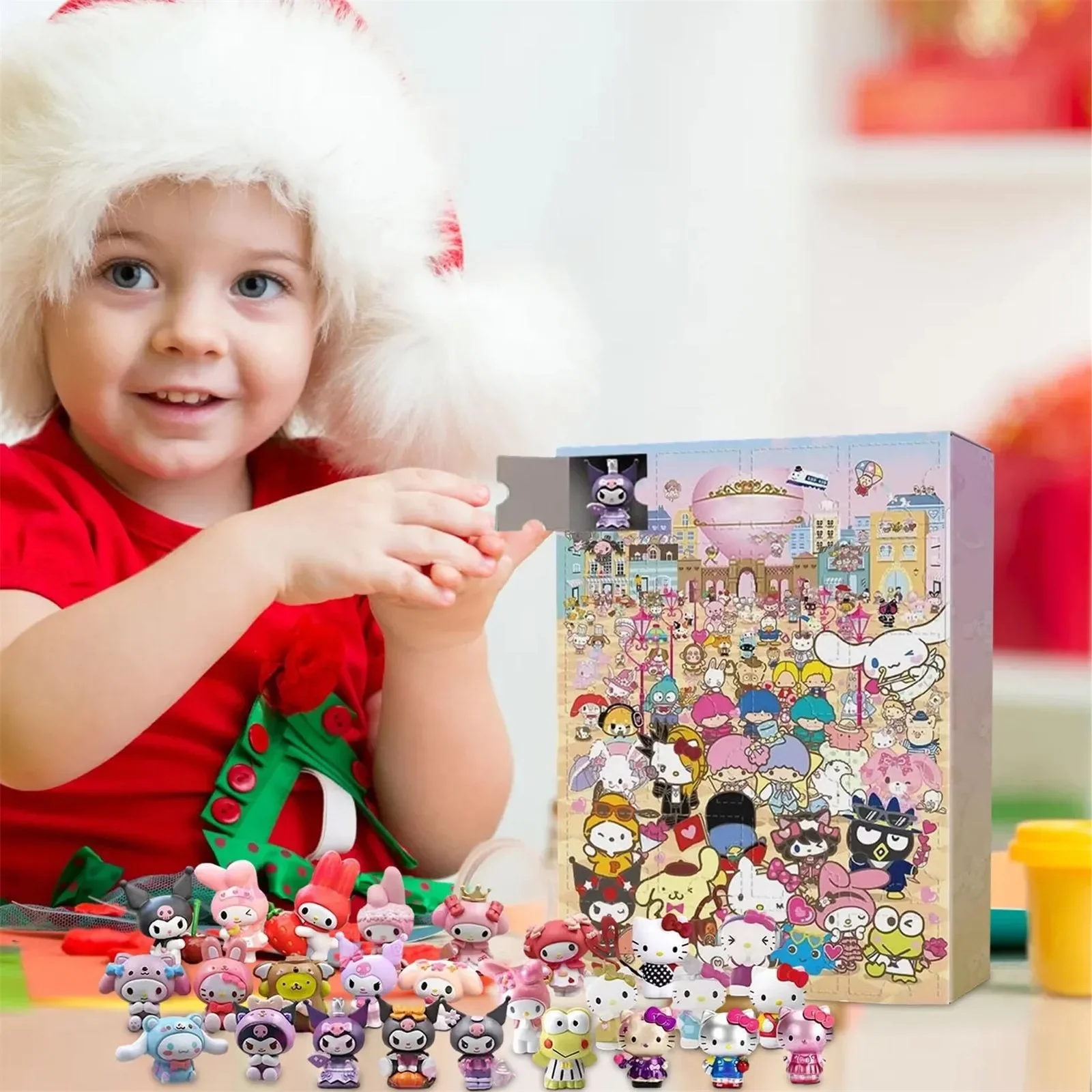 Sanrio Anime Hello Kitty Hallo – обзор и цена Advent Calendar Gift