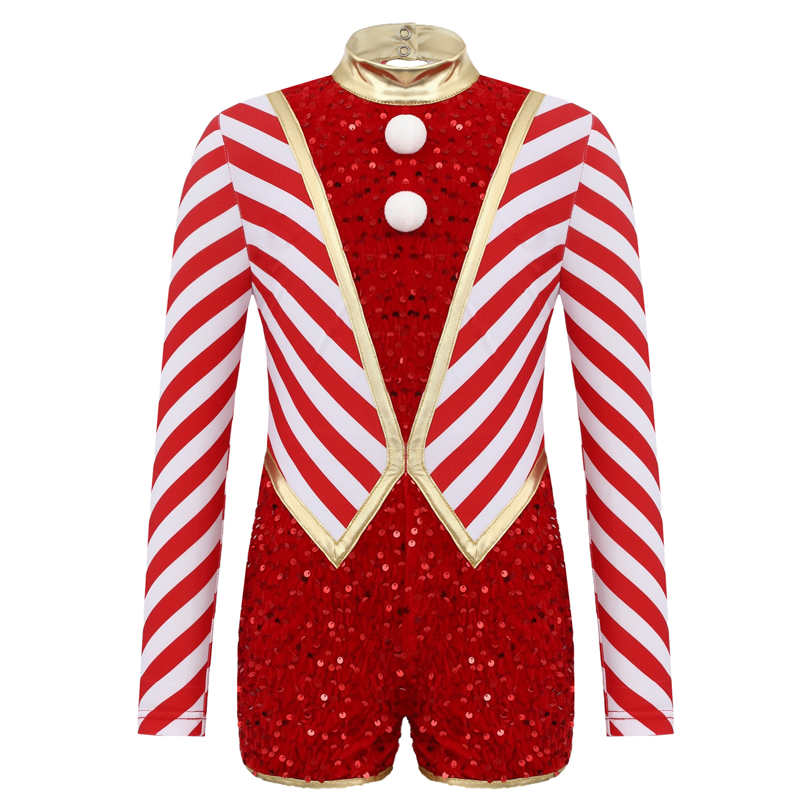 Kids Girls Long Sleeve Sequin  – обзор и цена Elf Costume Christmas