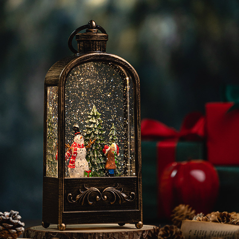 Christmas Decorations Wind Lan – обзор и цена Snow Globe Musical
