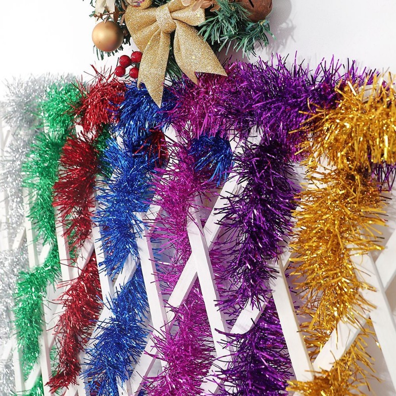 1.5/30M Long Bold Thicked Stri – обзор и цена Tinsel Garland Decoration