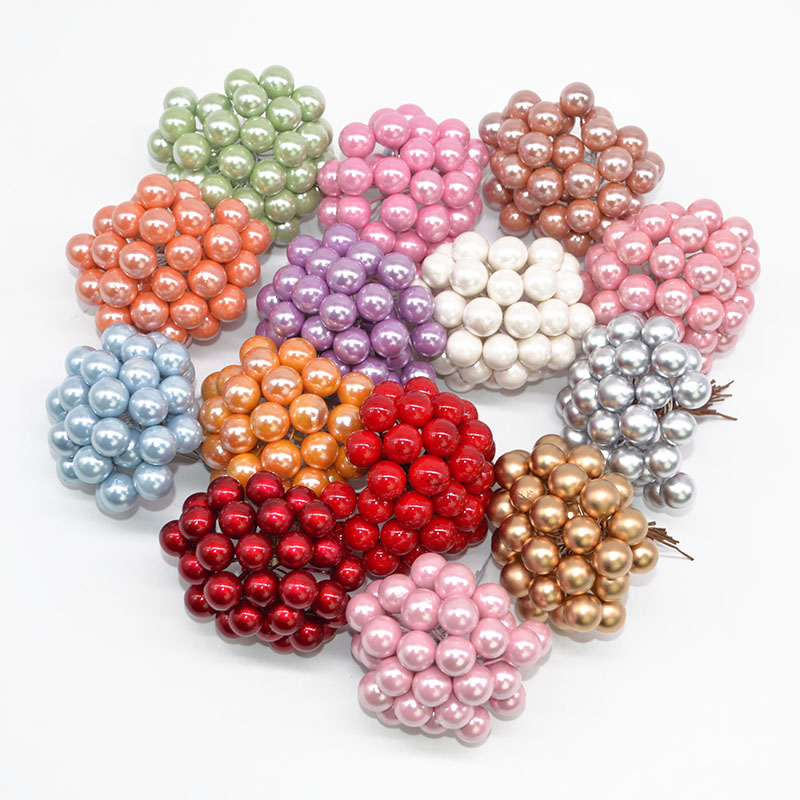 100/200pcs Pearl Stamens Mini  – обзор и цена Christmas Wreath Fake