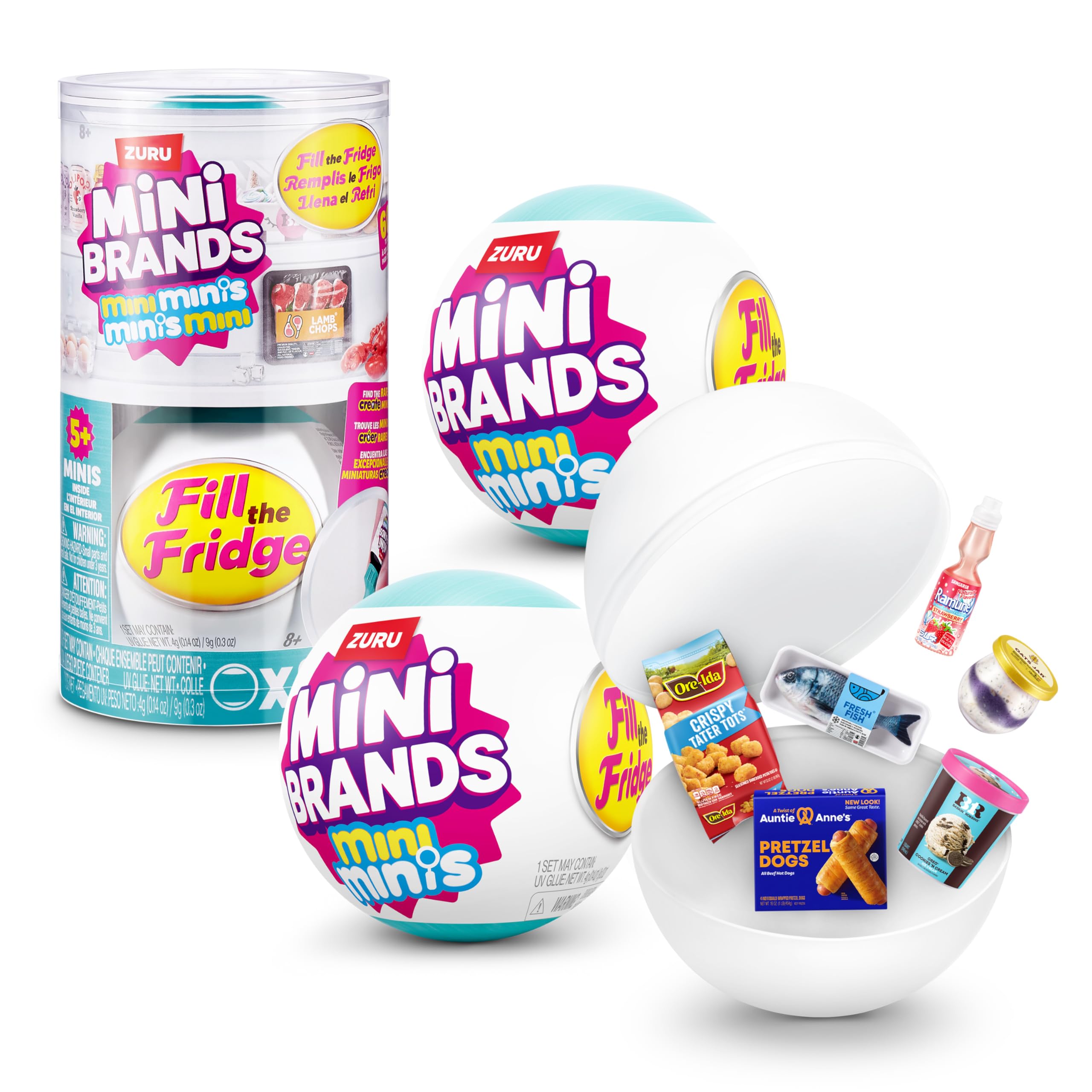 Mini Brands Fridge Mystery Bal – обзор и цена Ornament Ball Set