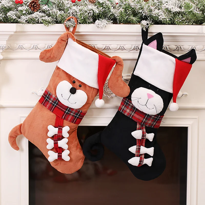 3D Animal Christmas Stockings  – обзор и цена Christmas Stocking Hanging