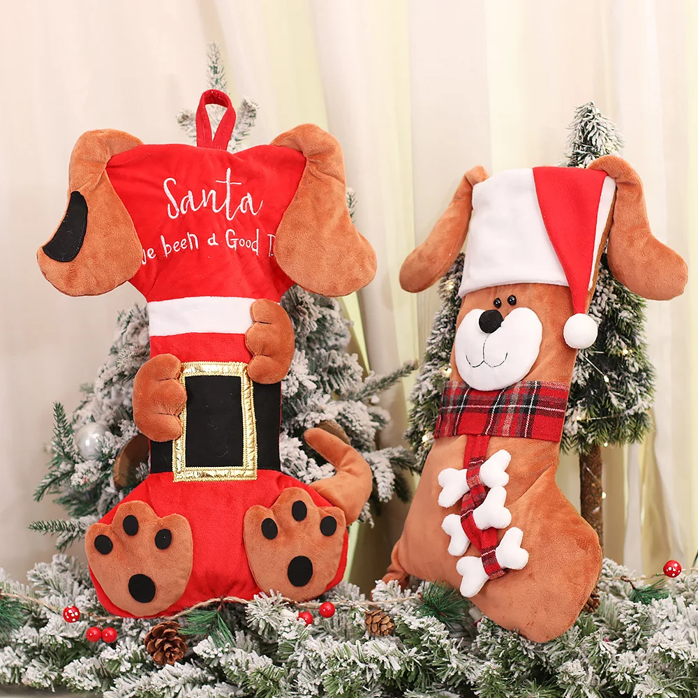 3D Animal Christmas Stockings  – обзор и цена Christmas Stocking Hanging