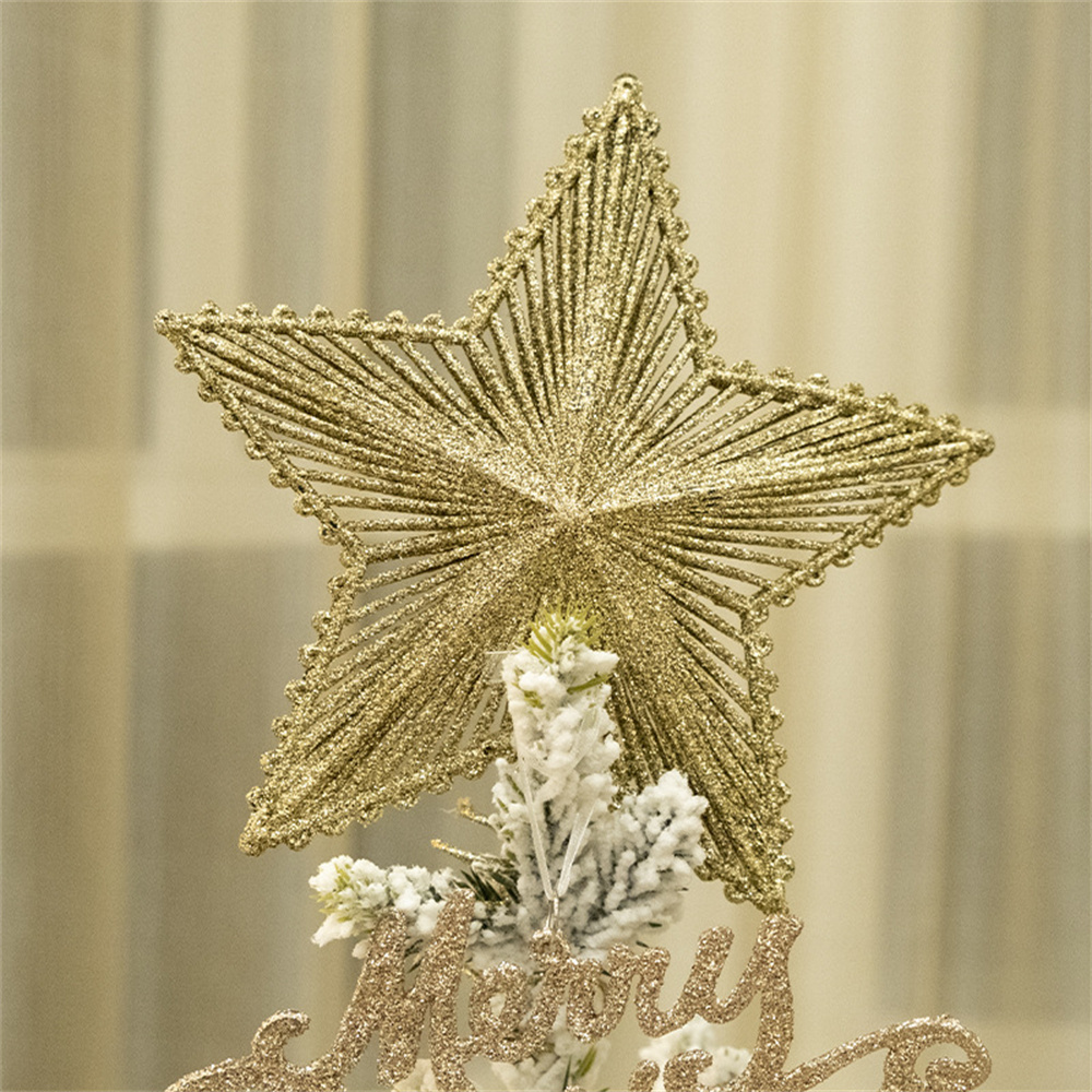 Gold Glitter Christmas Tree To – обзор и цена Star Tree Topper