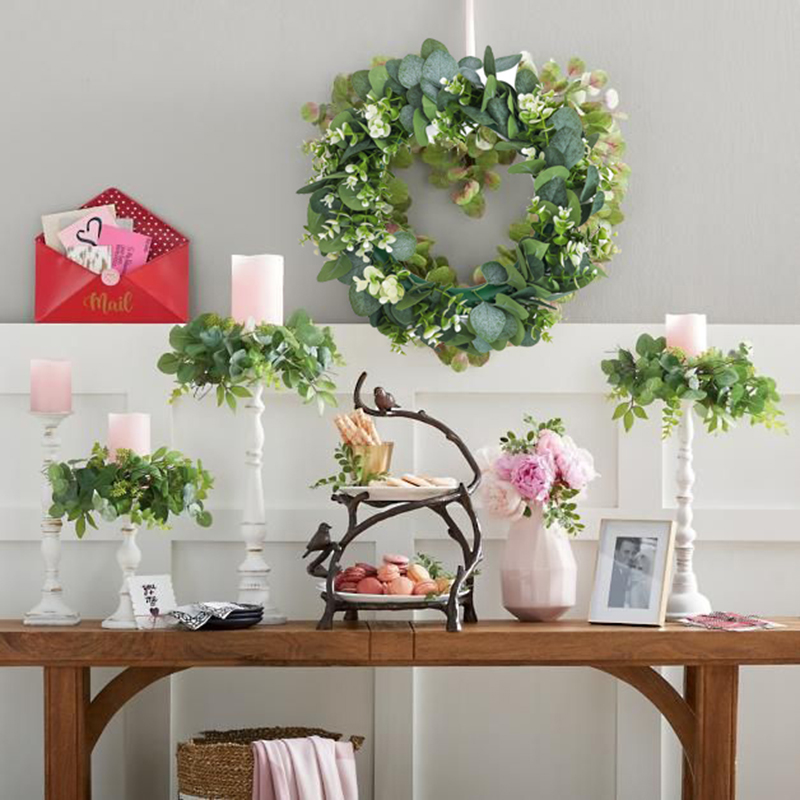 Eucalyptus Wreath Flowers Gift – обзор и цена Christmas Wreath Fake