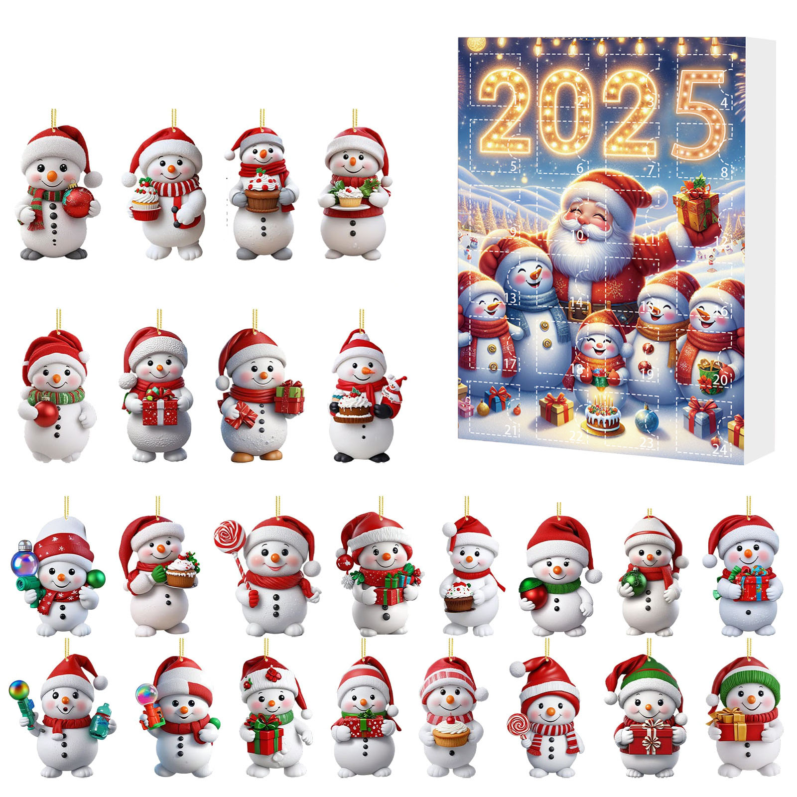 Christmas Advent Calendar with – обзор и цена Advent Calendar Gift