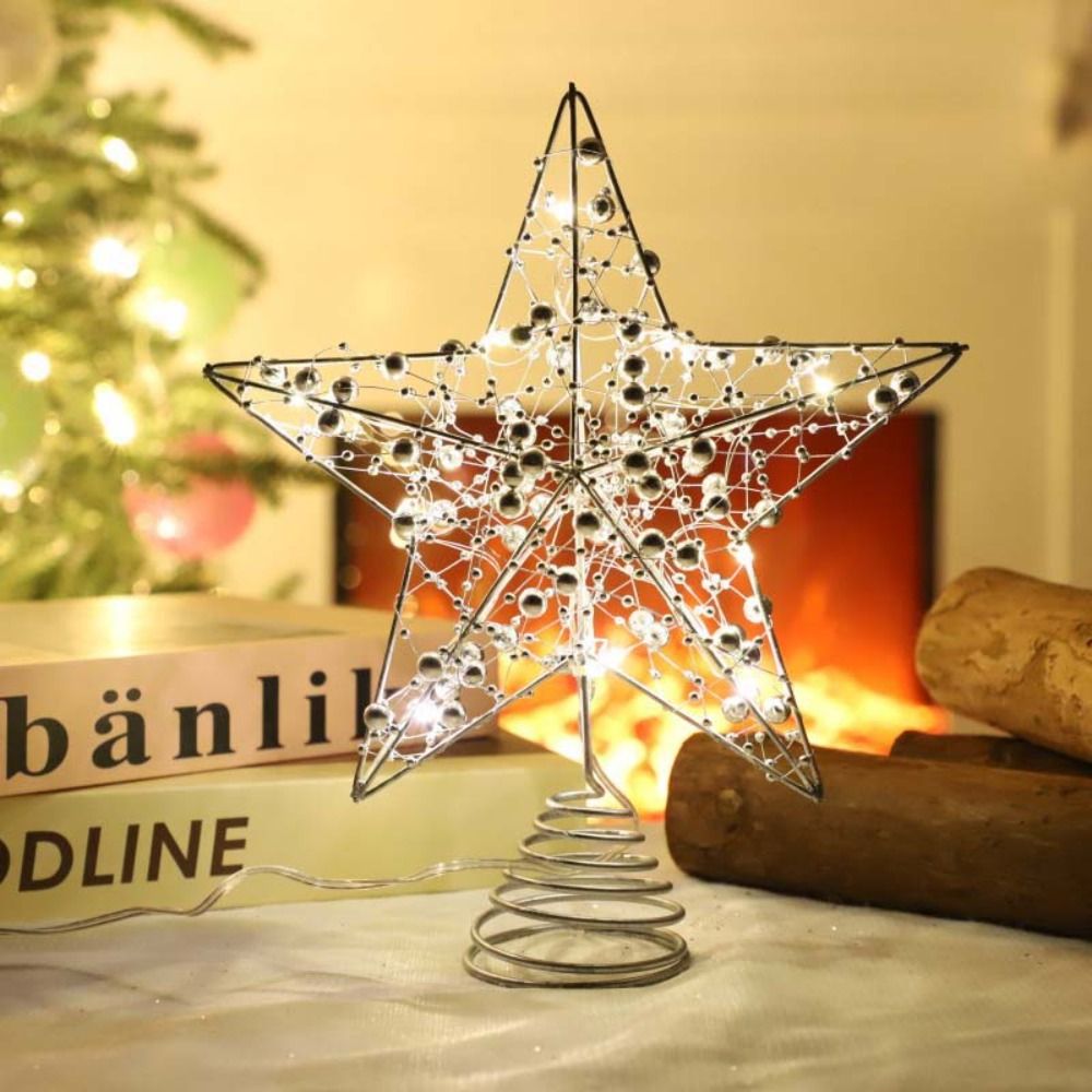 Gold/Silver LED Christmas Tree – обзор и цена Star Tree Topper