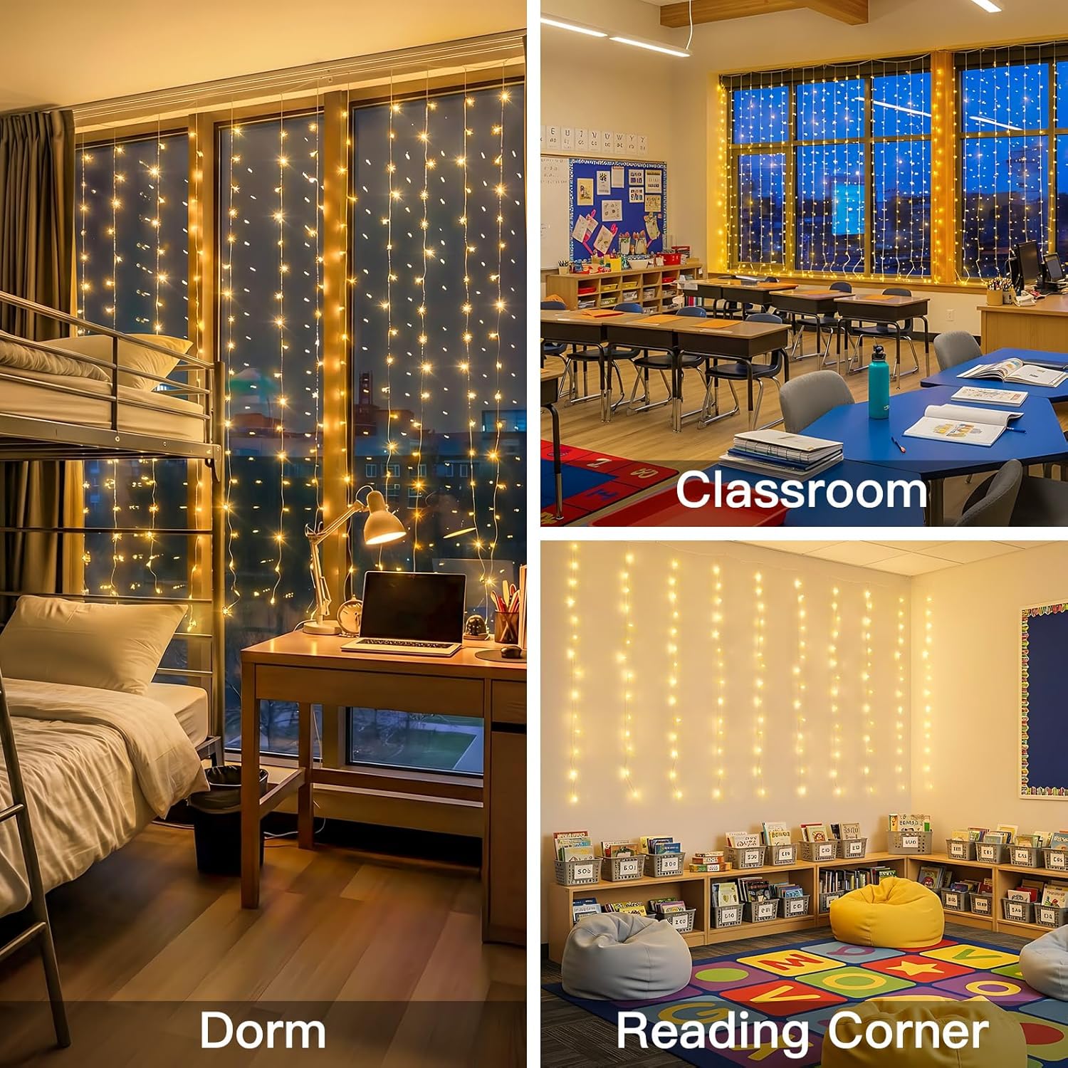 Curtain Lights For Bedroom 200 – обзор и цена Led Fairy String Lights