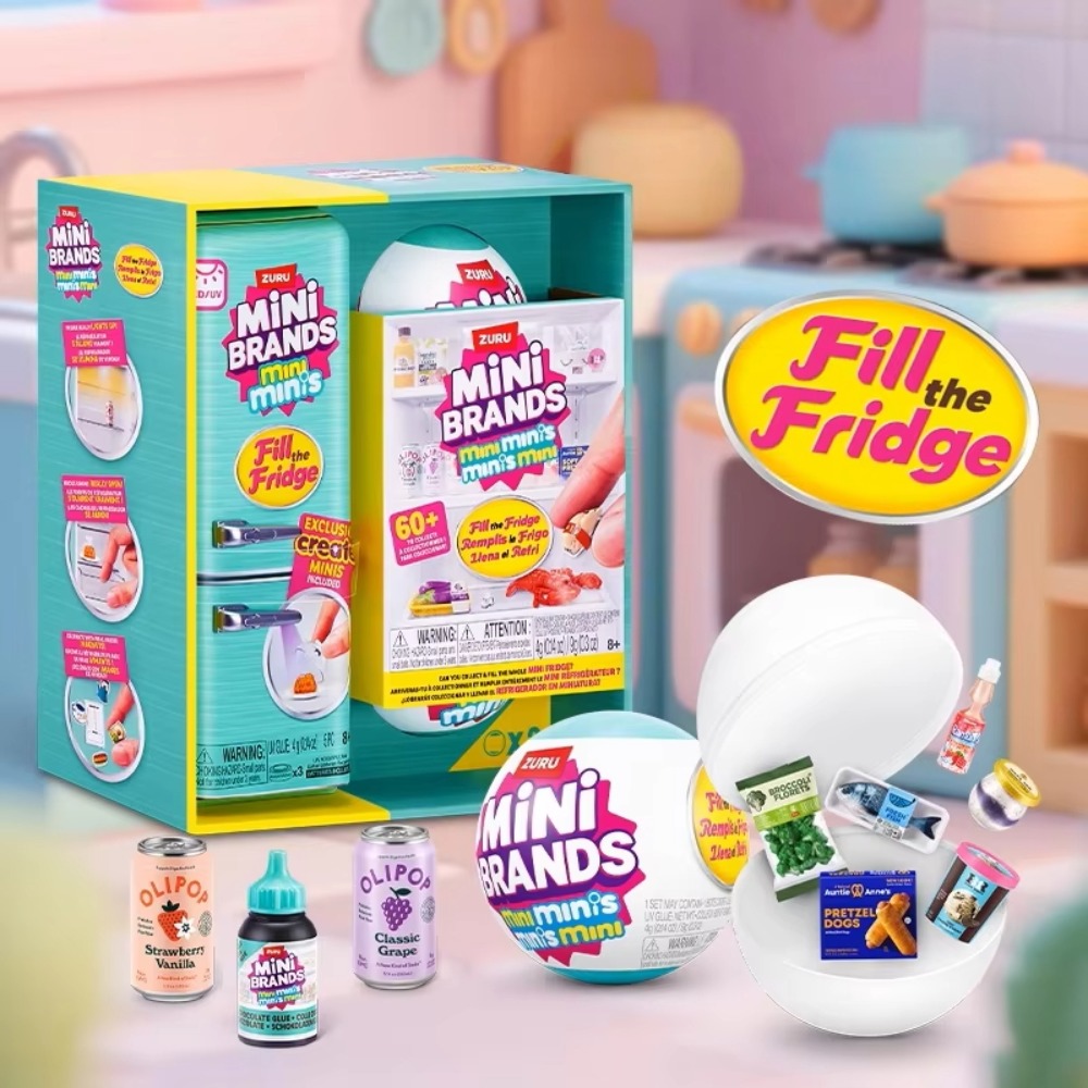 ZURU Mini Brands Refrigerator  – обзор и цена Ornament Ball Set