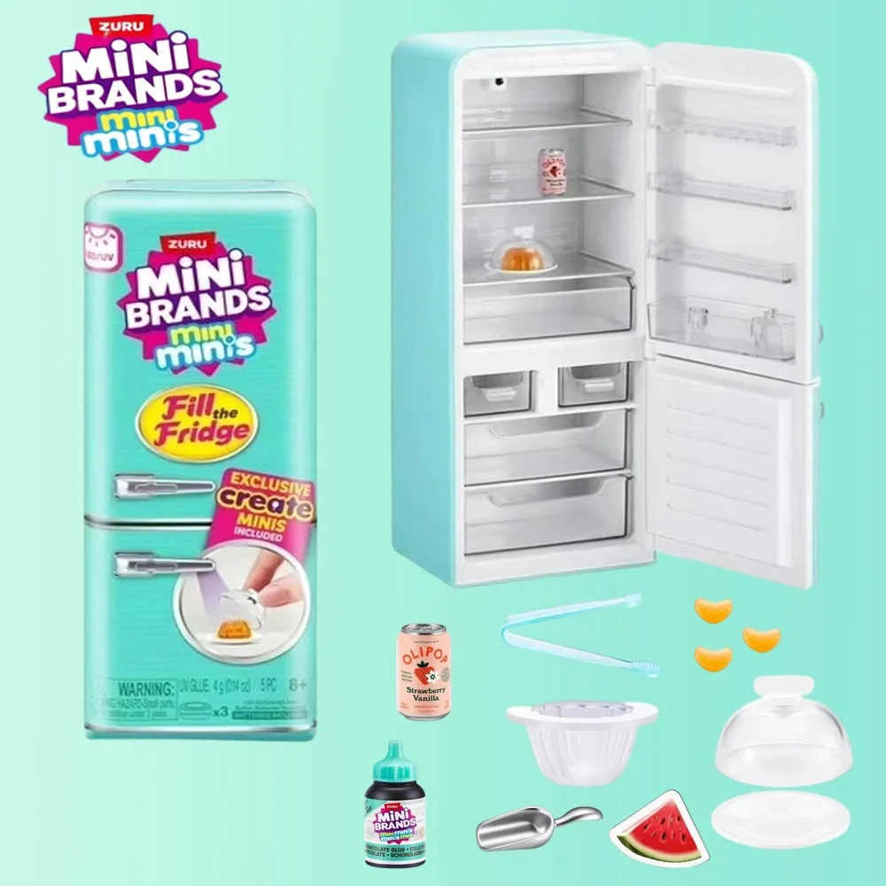 ZURU Mini Brands Refrigerator  – обзор и цена Ornament Ball Set