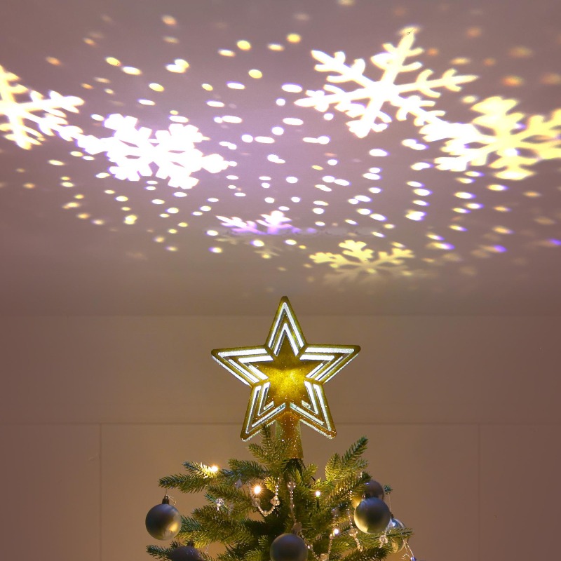 LED Projection Tree Topper Sta – обзор и цена Star Tree Topper