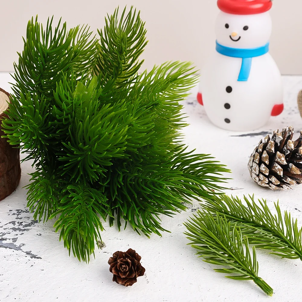 200/10Pcs Artificial Pine Need – обзор и цена Christmas Tree Artificial