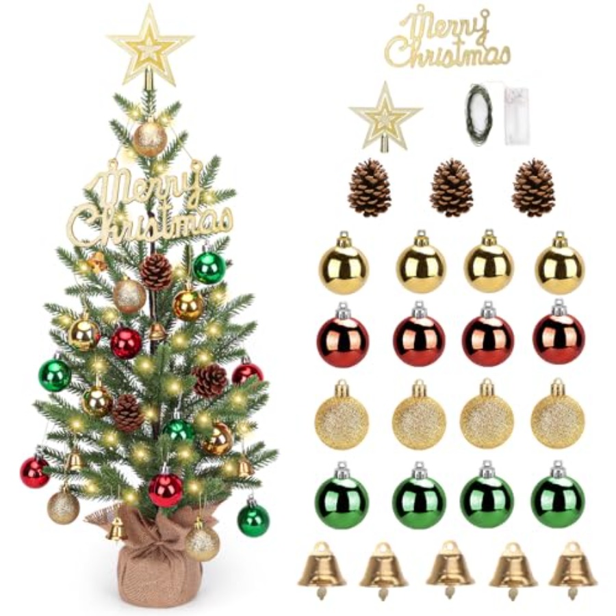 2FT Mini Christmas Tree, Table – обзор и цена Christmas Tree Artificial