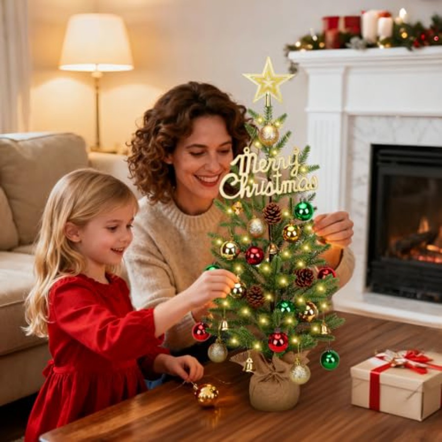 2FT Mini Christmas Tree, Table – обзор и цена Christmas Tree Artificial