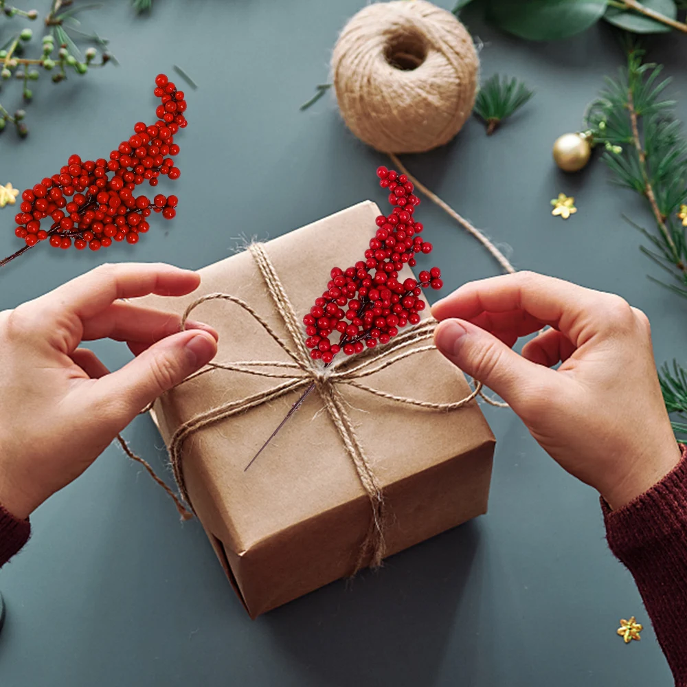 10/1Pcs Artificial Red Berries – обзор и цена Christmas Tree Artificial