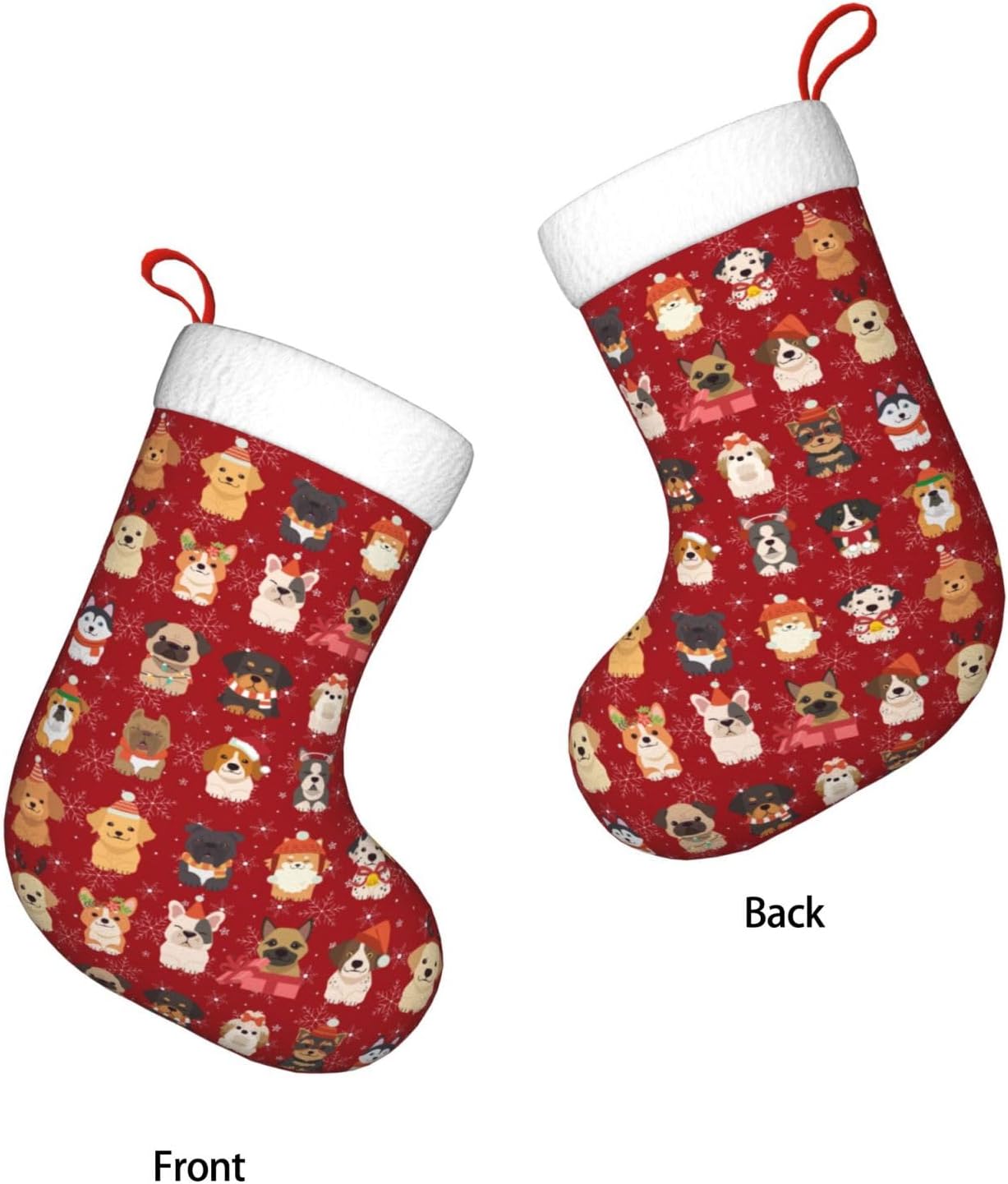 Cute Christmas Dogs Christmas  – обзор и цена Christmas Stocking Hanging