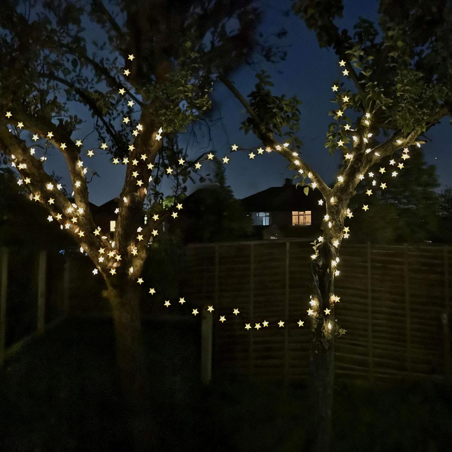 50ft 120 LED Solar Star Fairy  – обзор и цена Led Fairy String Lights