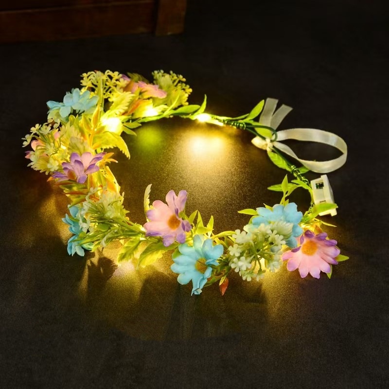 Luminous Floral Wreath LED Flo – обзор и цена Led Fairy String Lights