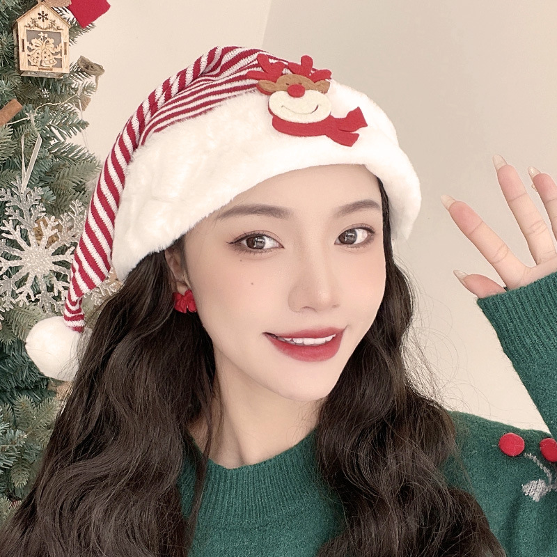 2025 Cute Christmas Hat Childr – обзор и цена Santa Hat Plush