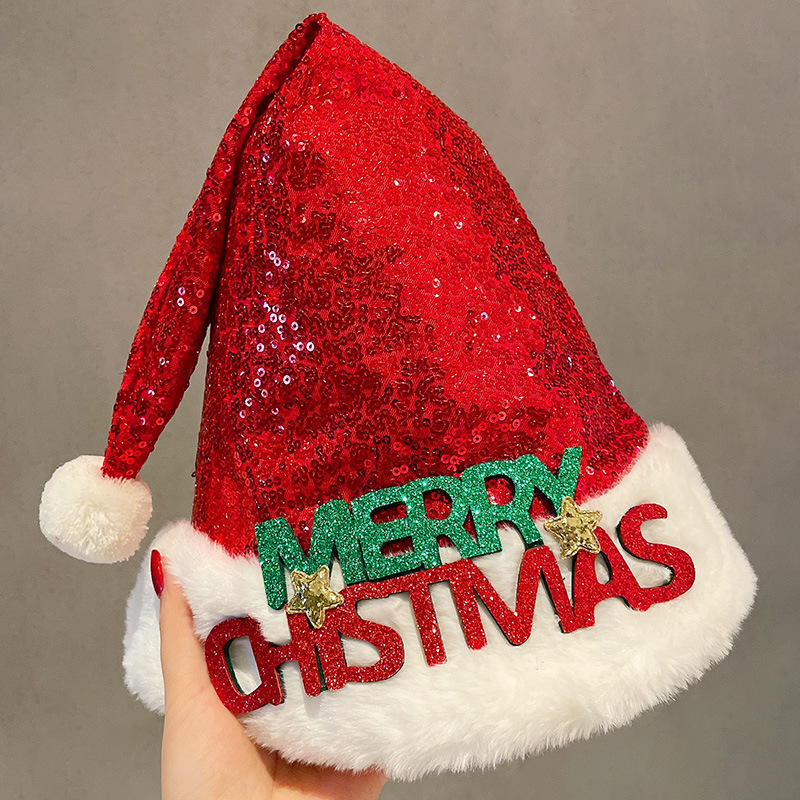 2025 Cute Christmas Hat Childr – обзор и цена Santa Hat Plush