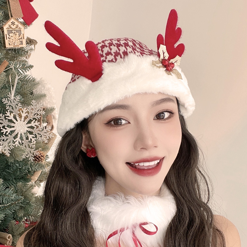 2025 Cute Christmas Hat Childr – обзор и цена Santa Hat Plush