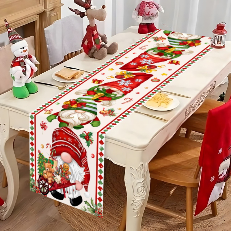 Christmas Table Runner Faceles – обзор и цена Christmas Table Runner