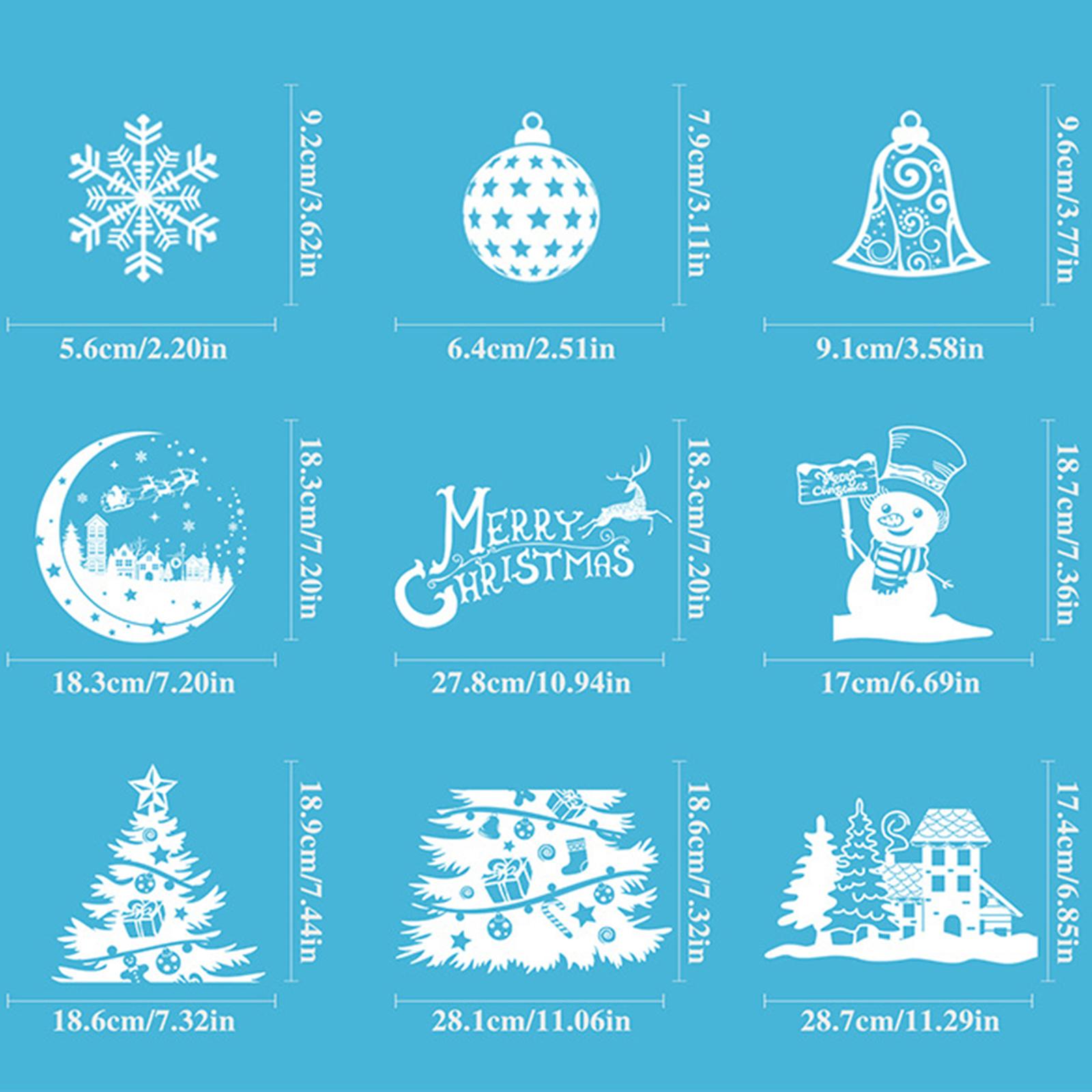 Christmas Decoration Window St – обзор и цена Snowflake Window Decal