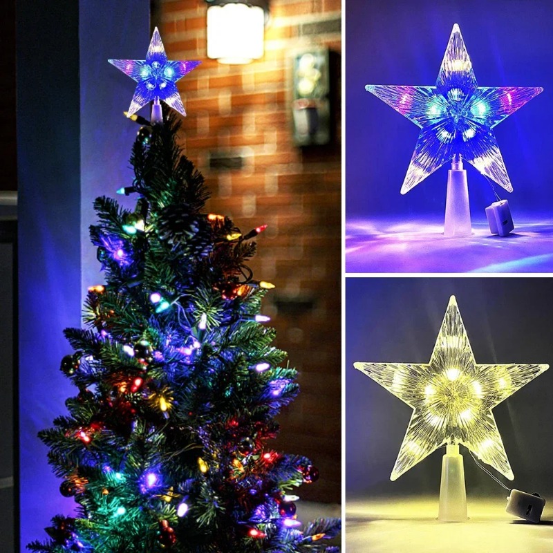 Glowing Christmas 15cm Tree To – обзор и цена Star Tree Topper