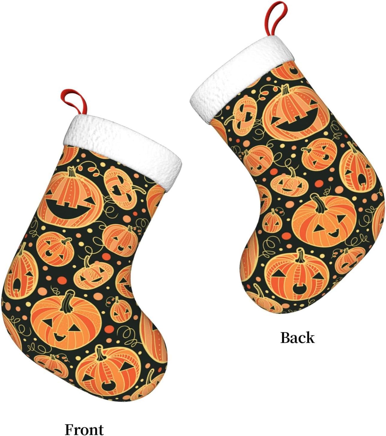 Halloween Pumpkin Christmas St – обзор и цена Christmas Stocking Hanging