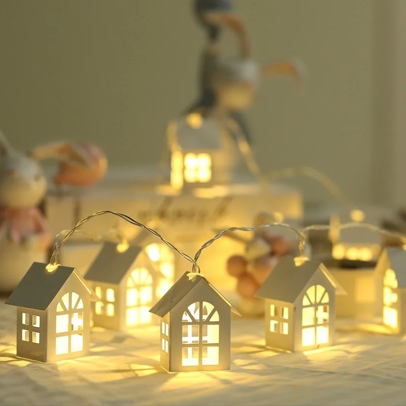 10 LED Christmas Tree House St – обзор и цена Led Fairy String Lights