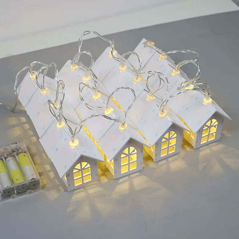 10 LED Christmas Tree House St – обзор и цена Led Fairy String Lights