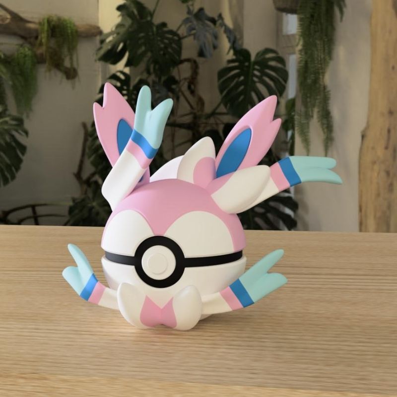 Pokemon Poke Ball Eevee Anime  – обзор и цена Ornament Ball Set