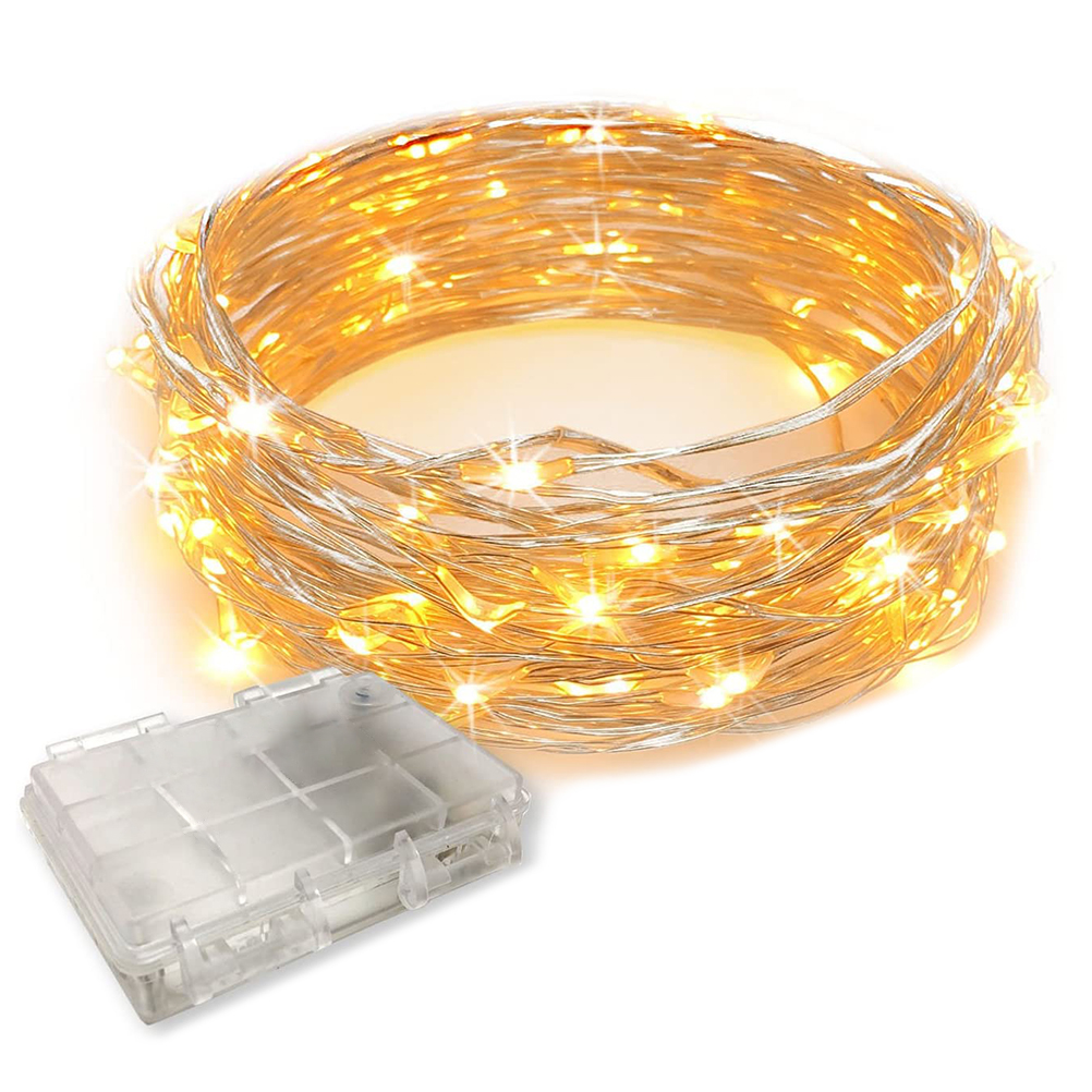 Copper Wire Lamp 10M LED Fairy – обзор и цена Led Fairy String Lights