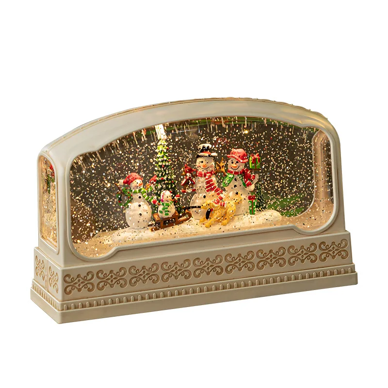Rectangular Resin Snow Globe M – обзор и цена Snow Globe Musical