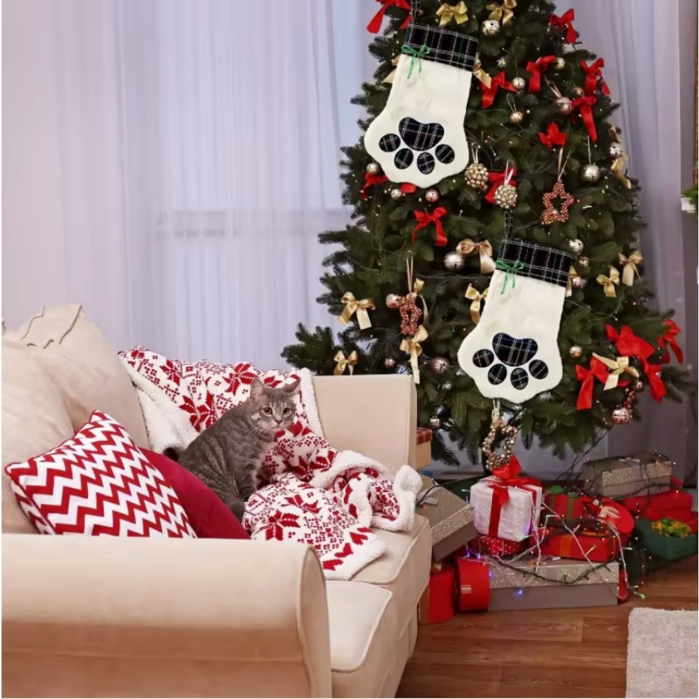 Christmas Socks New Year Decor – обзор и цена Christmas Stocking Hanging