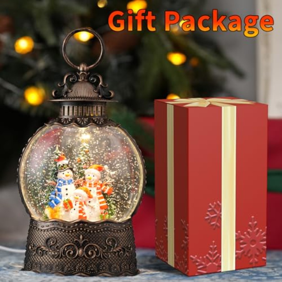 Snow Globe with, Light Up Chri – обзор и цена Snow Globe Musical