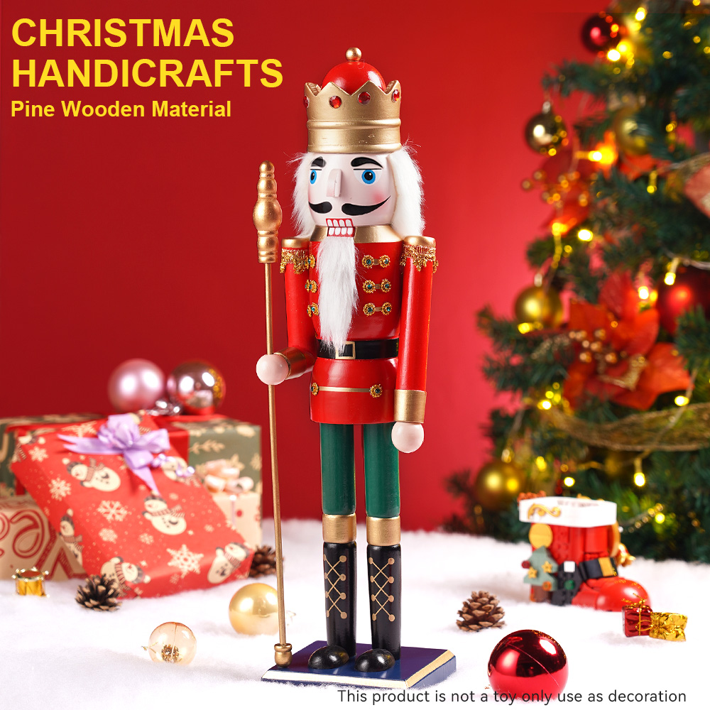 50CM Wooden Nutcracker Doll So – обзор и цена Nutcracker Figurine