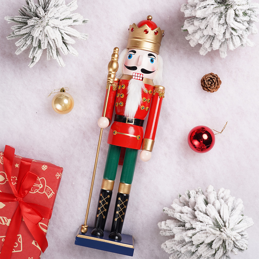 50CM Wooden Nutcracker Doll So – обзор и цена Nutcracker Figurine