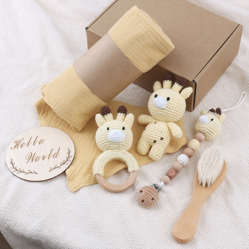 1 Set Baby Stuffed Animal Doll – обзор и цена Gift Box Wrap Set