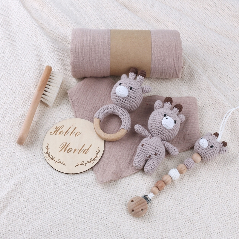 1 Set Baby Stuffed Animal Doll – обзор и цена Gift Box Wrap Set