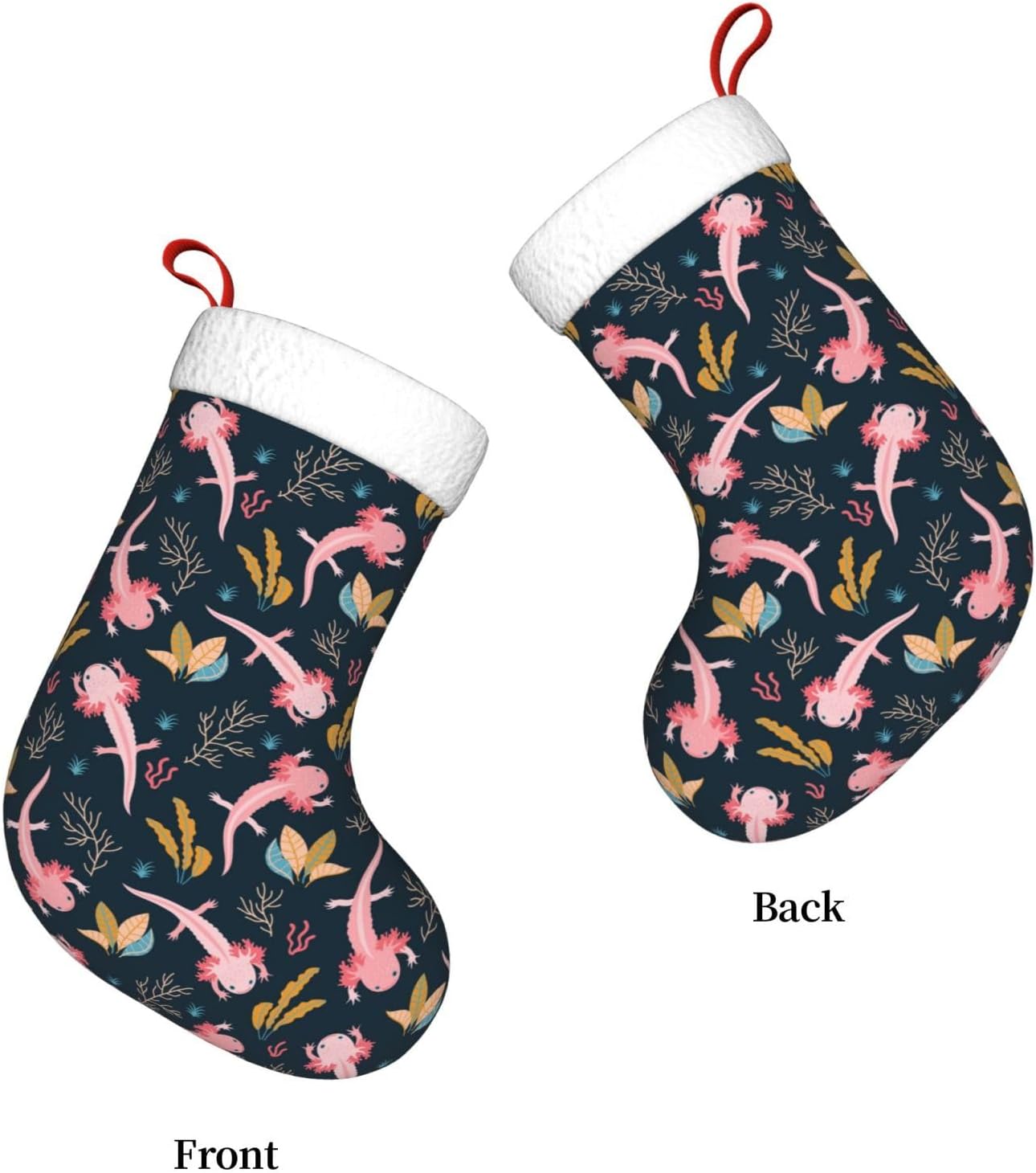 Cute Axolotl Christmas Stockin – обзор и цена Christmas Stocking Hanging