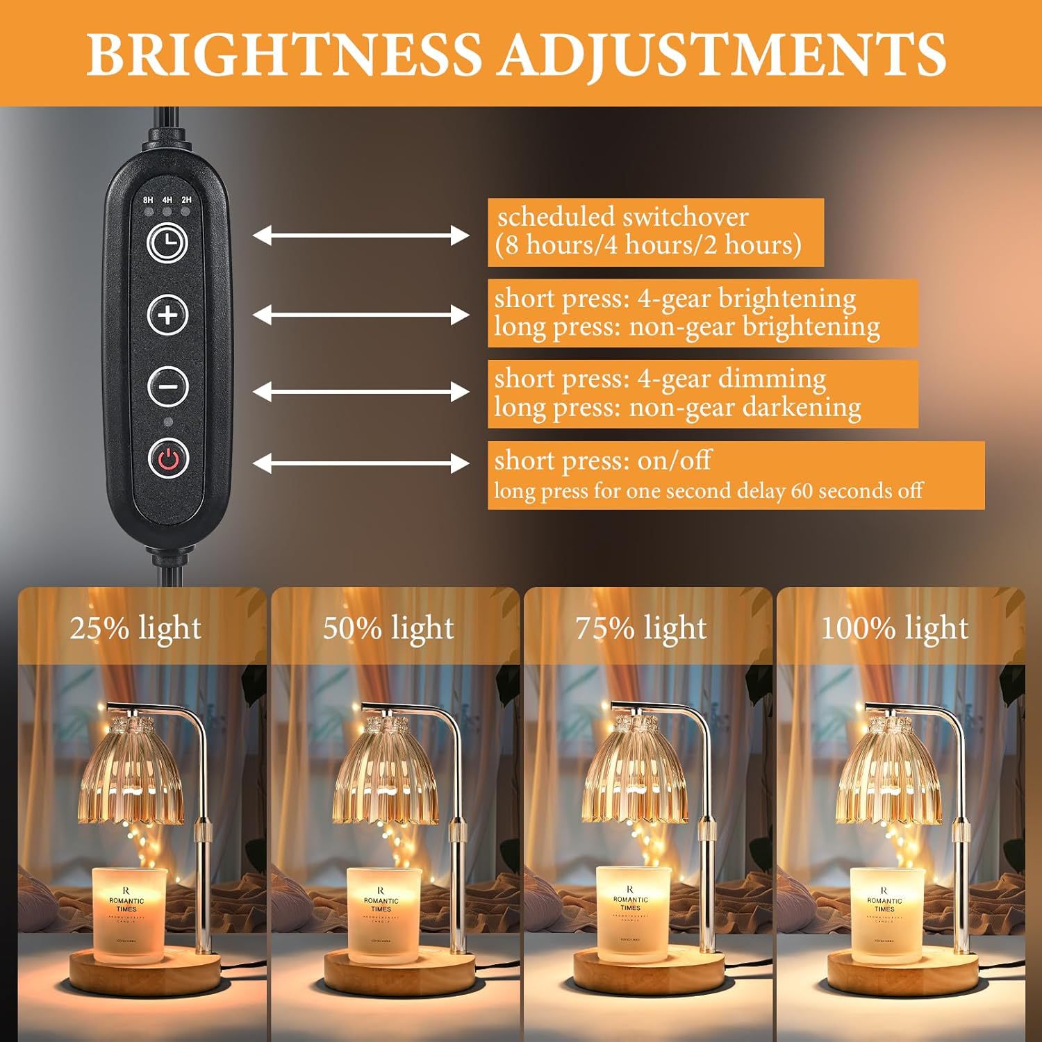 Adjustable Height Aromatherapy – обзор и цена Holiday Candle Set