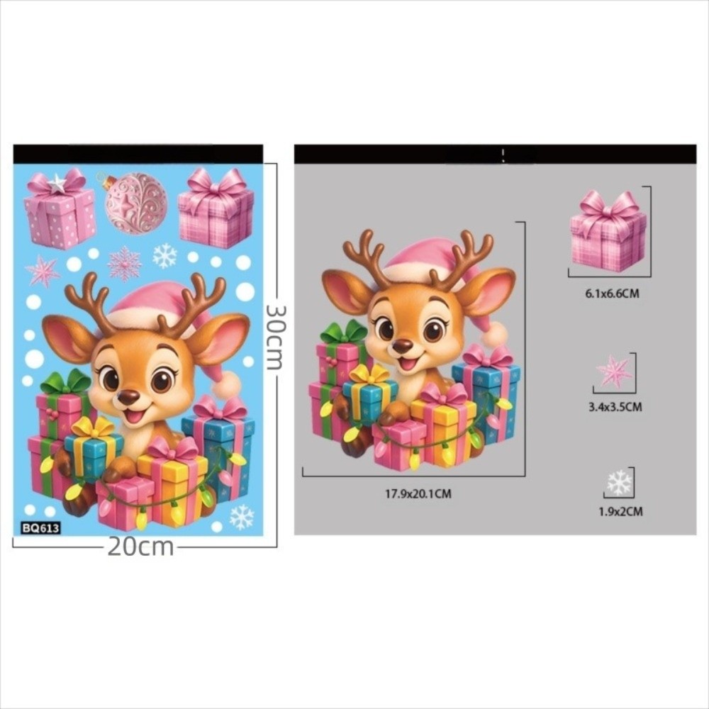 Cartoon PVC Window Stickers Sn – обзор и цена Snowflake Window Decal