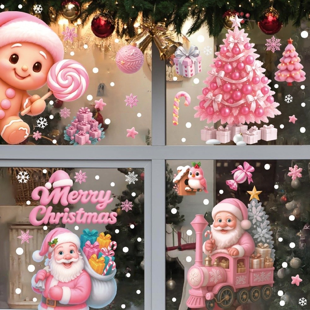Removable PVC Window Stickers  – обзор и цена Snowflake Window Decal