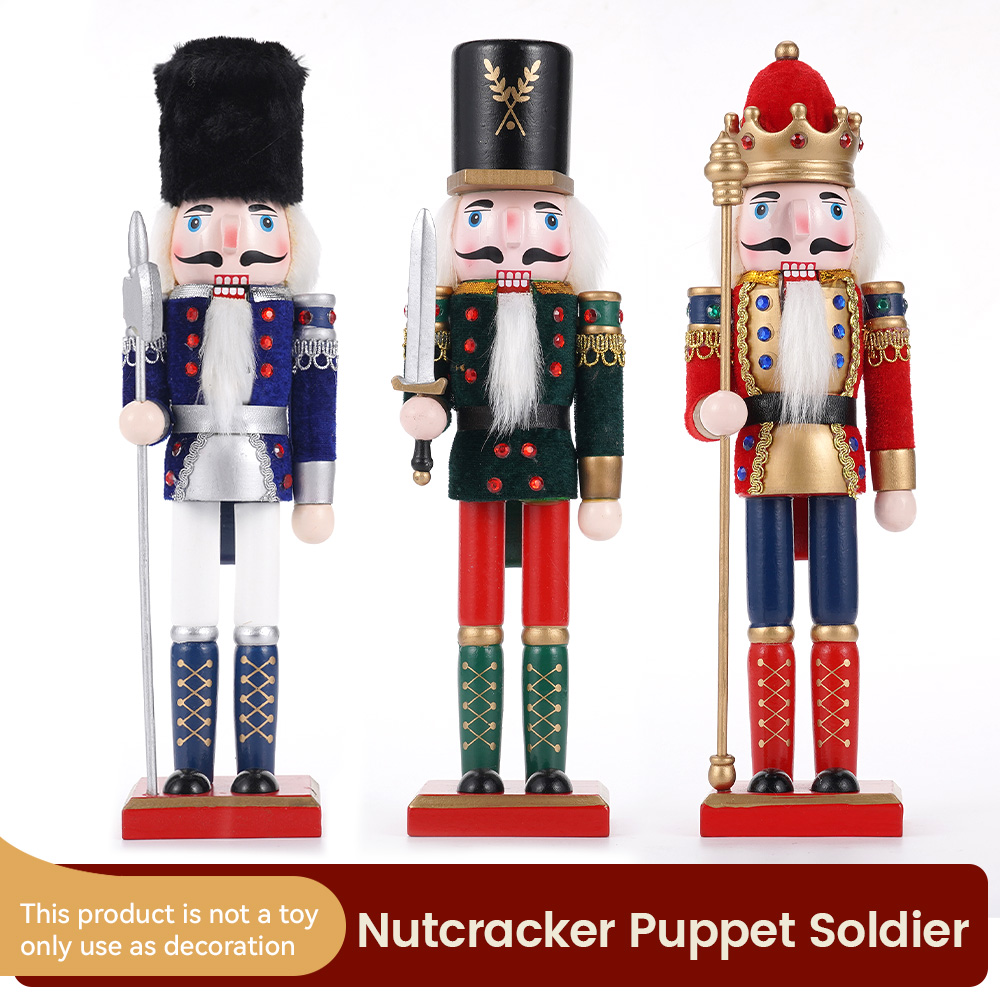 30cm Christmas Nutcracker Wood – обзор и цена Nutcracker Figurine