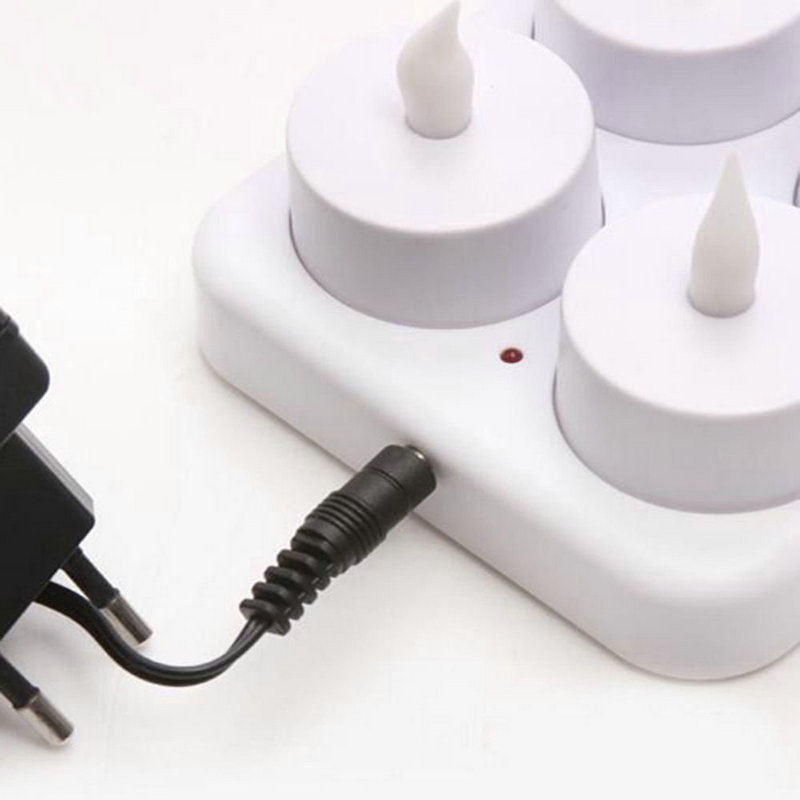 Set of 12 Rechargeable led can – обзор и цена Holiday Candle Set