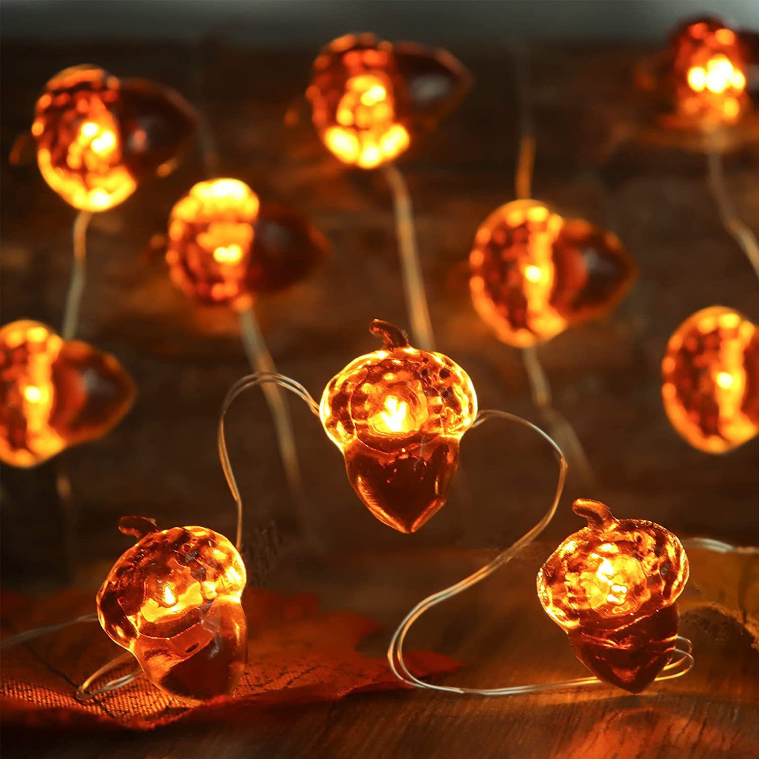 30 LEDs Acorn String Lights Th – обзор и цена Led Fairy String Lights