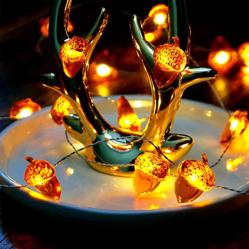 30 LEDs Acorn String Lights Th – обзор и цена Led Fairy String Lights