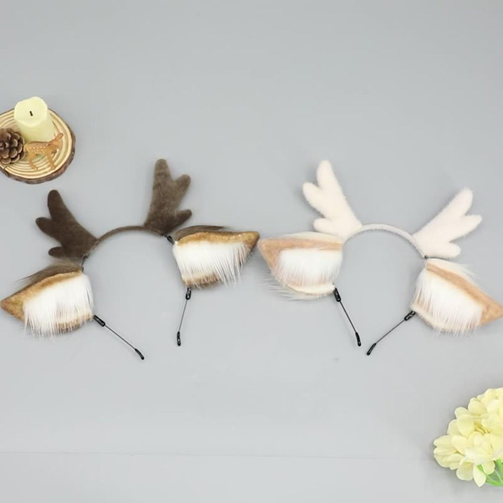 Deer Ears Reindeer Antler Head – обзор и цена Reindeer Antlers Headband